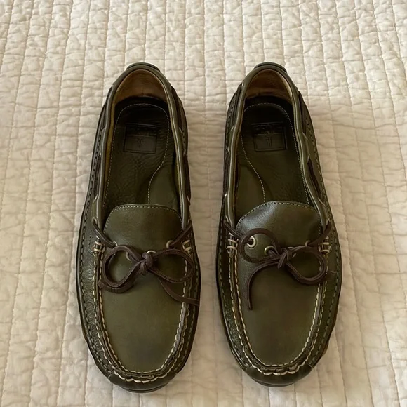 SALE ✨ Mens Frye Leather Loafers - Picture 1 of 7